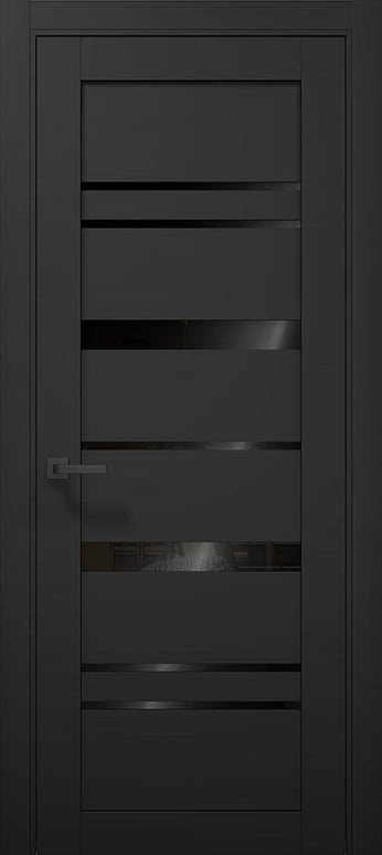 Ușă T05 Gri Mat – Design Tehnic cu Linii Orizontale - Tetra/Carlo Porte www.olivy.ro