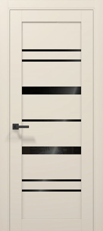 Ușă T05 Gri Mat – Design Tehnic cu Linii Orizontale - Tetra/Carlo Porte www.olivy.ro