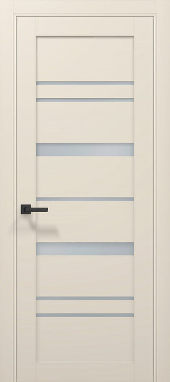 Ușă T05 Gri Mat – Design Tehnic cu Linii Orizontale - Tetra/Carlo Porte www.olivy.ro