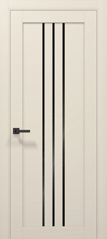 Ușă T06 Alb Mat – Design Triplu Vertical Simetric / Tetra- Carlo Porte www.olivy.ro