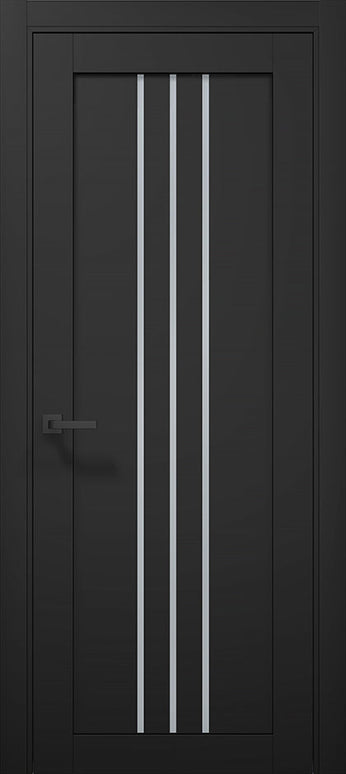 Ușă T06 Alb Mat – Design Triplu Vertical Simetric / Tetra- Carlo Porte www.olivy.ro