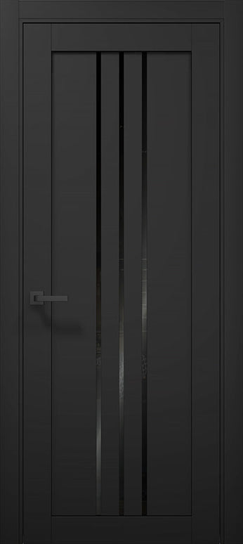 Ușă T06 Alb Mat – Design Triplu Vertical Simetric / Tetra- Carlo Porte www.olivy.ro