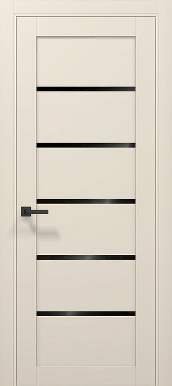 Ușă T07 Gri Mat – Design Orizontal cu 4 Segmente - Tetra / Carlo - Porte www.olivy.ro