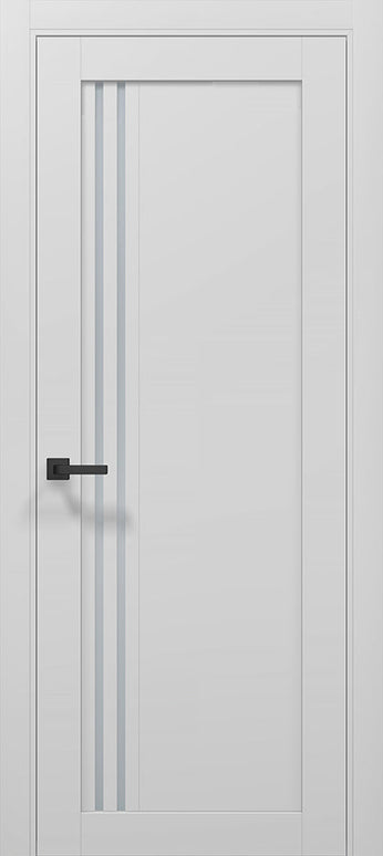 Ușă T09 cu 3 Linii Verticale – Alb Mat, Gri Mat sau Negru Mat  / Tetra- Carlo Porte www.olivy.ro