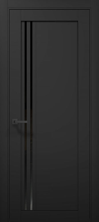 Ușă T09 cu 3 Linii Verticale – Alb Mat, Gri Mat sau Negru Mat  / Tetra- Carlo Porte www.olivy.ro