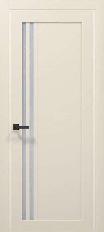 Ușă T11 Gri Mat – Design Vertical Dublu, Minimalist / Tetra- Carlo Porte www.olivy.ro