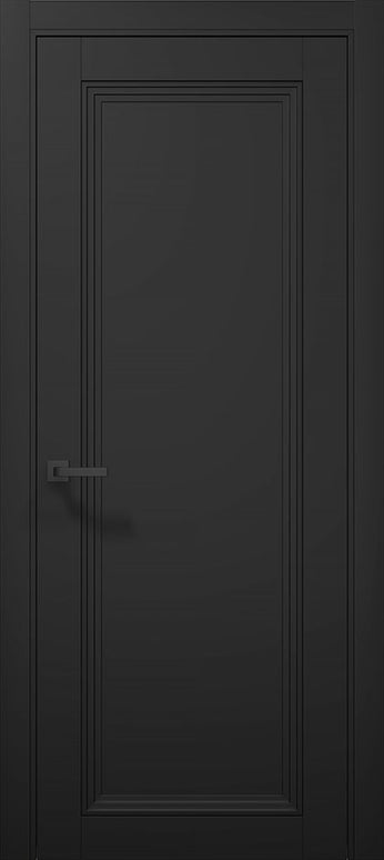 Ușă T12 cu Casetă Frezată – Alb Mat /Tetra - Carlo Porte www.olivy.ro