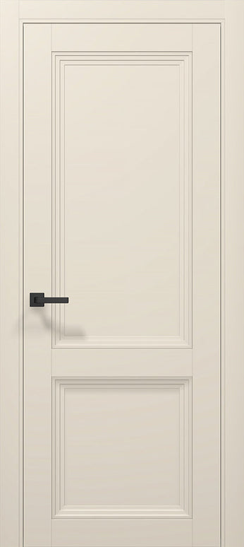 Ușă T14 Gri Mat – Design Clasic cu 3 Panouri Frezate / Tetra- Carlo Porte www.olivy.ro