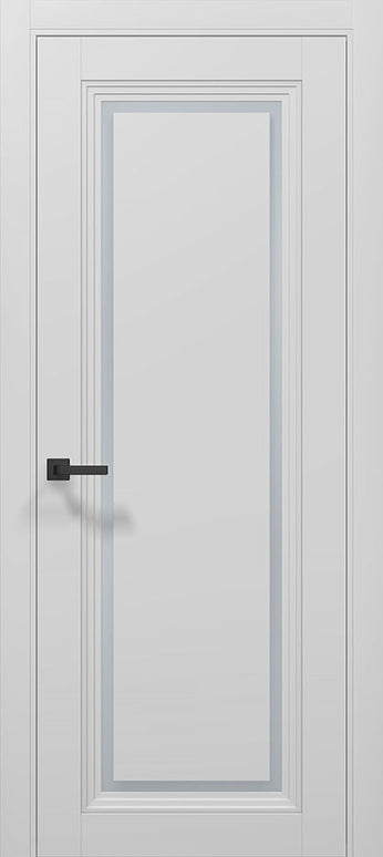 Ușă T16 – Eleganță Clasică în Gri Mat - Tetra / Carlo Porte www.olivy.ro