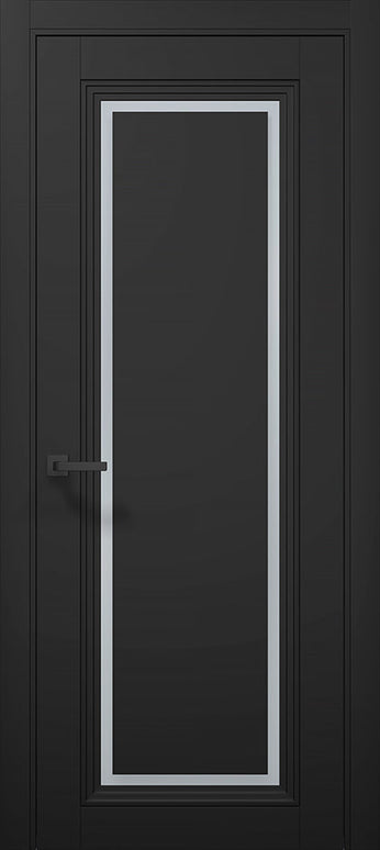 Ușă T16 – Eleganță Clasică în Gri Mat - Tetra / Carlo Porte www.olivy.ro