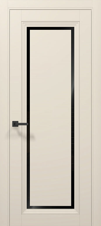 Ușă T16 – Eleganță Clasică în Gri Mat - Tetra / Carlo Porte www.olivy.ro