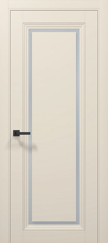 Ușă T16 – Eleganță Clasică în Gri Mat - Tetra / Carlo Porte www.olivy.ro