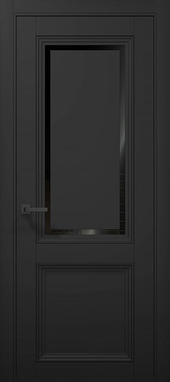 🔸 Ușă interior T17 cu geam sablat  – Eleganță clasică, adaptabilitate modernă / Tetra-Carlo Porte www.olivy.ro