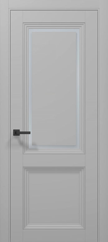 🔸 Ușă interior T17 cu geam sablat  – Eleganță clasică, adaptabilitate modernă / Tetra-Carlo Porte www.olivy.ro