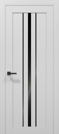 Ușă T03 Alb Mat sau Negru Mat – Design Vertical Triple Line, Toc Reglabil Inclus (Pe Comandă) - Tetra /Carlo Porte