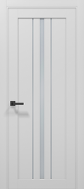 Ușă T03 Alb Mat sau Negru Mat – Design Vertical Triple Line, Toc Reglabil Inclus (Pe Comandă) - Tetra /Carlo Porte