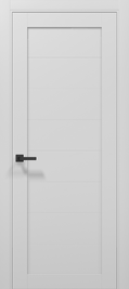 Ușă T04 Alb Mat – Design Orizontal Minimalist, Toc Reglabil Inclus (Pe Comandă) Tetra- Carlo Porte