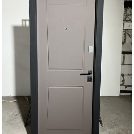 Usa intrare Torino (Soft touch maro / alb mat)