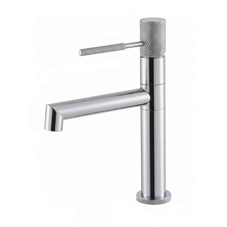 Baterie lavoar rotativă H-slim – inox premium