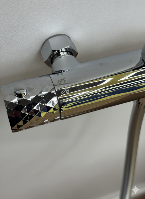 Set duș termostatic Thermostatic Urban Steel – confort și design premium