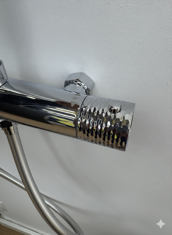 Set duș termostatic Thermostatic Lux Chrome – confort și design premium