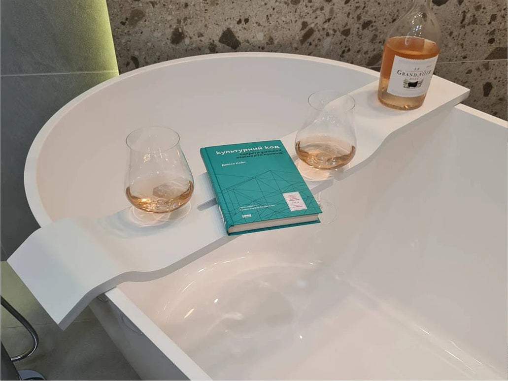 Suport pentru cadă Venice, Alb Miraggio