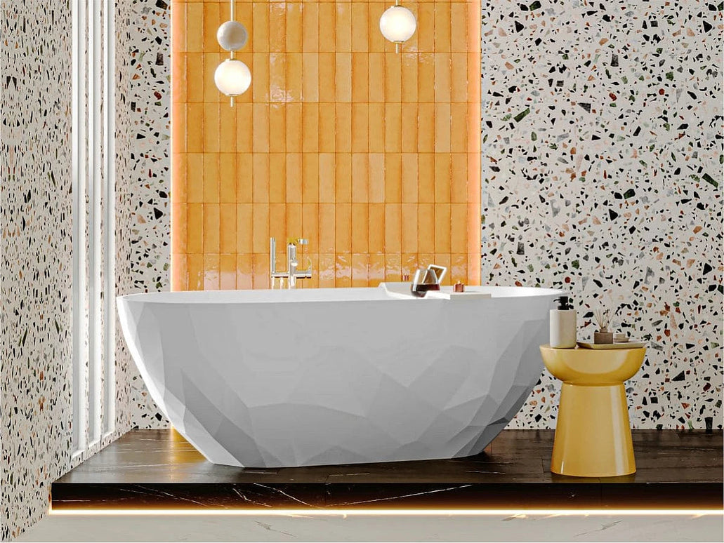 Suport pentru cadă Venice, Alb Miraggio