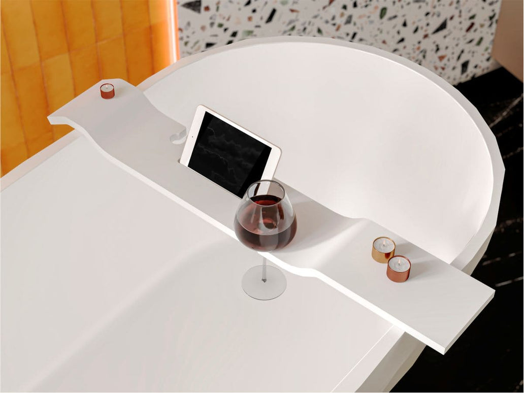 Suport pentru cadă Venice, Alb Miraggio