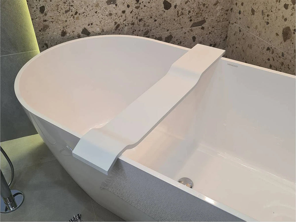 Suport pentru cadă Verona, Alb Miraggio