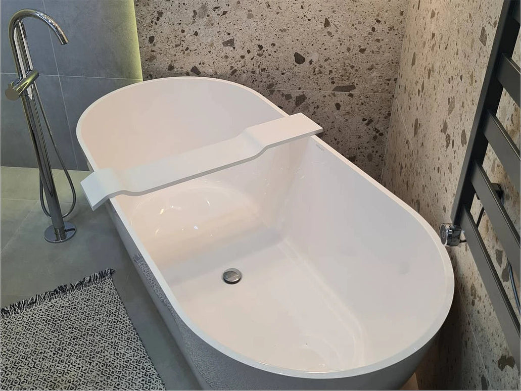 Suport pentru cadă Verona, Alb Miraggio