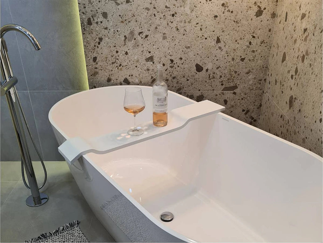 Suport pentru cadă Verona, Alb Miraggio