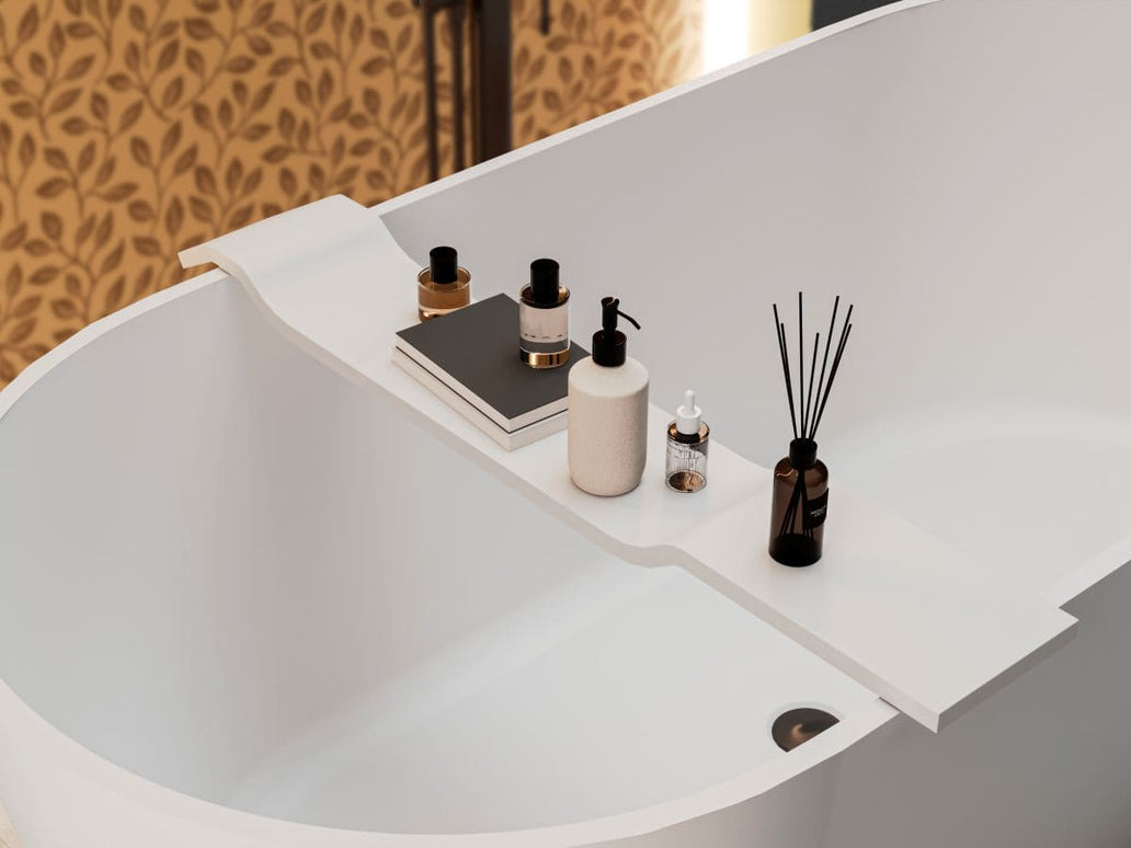 Suport pentru cadă Verona, Alb Miraggio