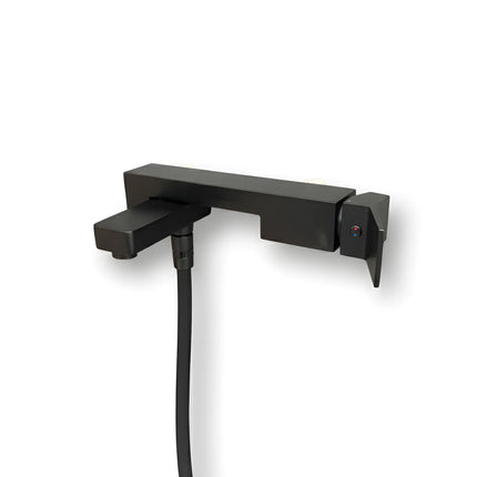 Set duș complet și cada – coloana de duș cu baterie, cap fix de cada