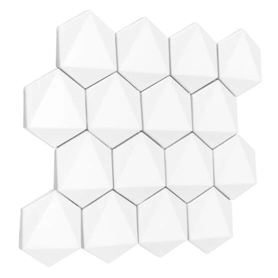 Mozaic Hexagonic White 74 30×26