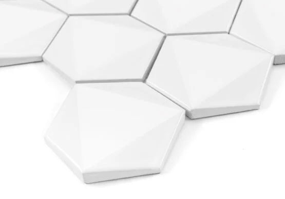 Mozaic Hexagonic White 74 30×26