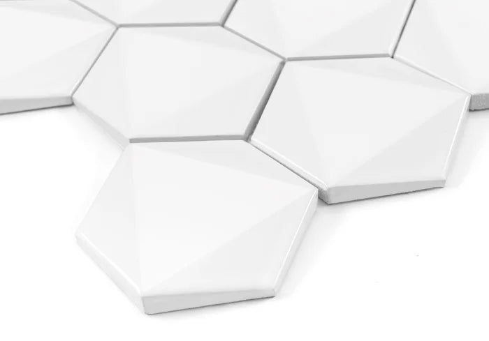 Mozaic Hexagonic White 74 30×26