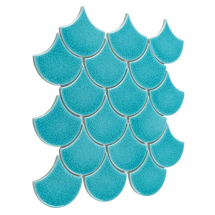 Mozaic Mini Fish Scale Bali 88 29,6×30 www.CasaDeco.ro