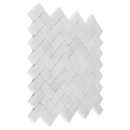 Mozaic Eastern White Herringbone 48 28,5×30,5