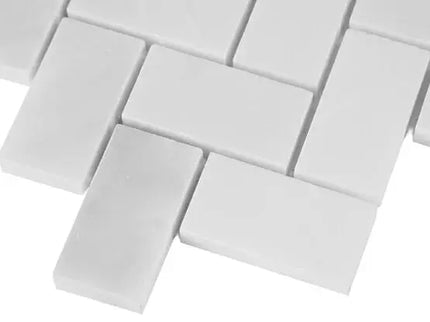 Mozaic Eastern White Herringbone 48 28,5×30,5