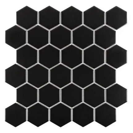 Mozaic Hexagon Black 51 28,2×27,1 www.CasaDeco.ro