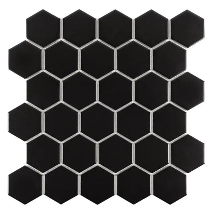 Mozaic Hexagon Black 51 28,2×27,1 www.CasaDeco.ro
