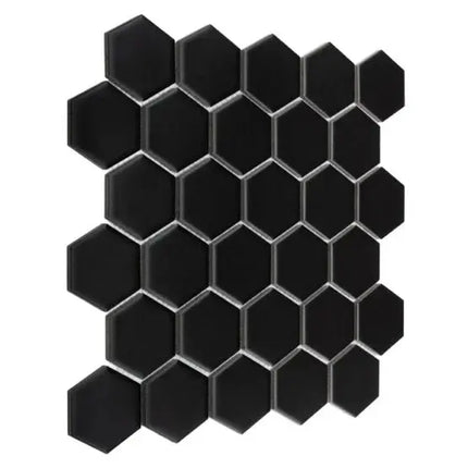 Mozaic Hexagon Black 51 28,2×27,1 www.CasaDeco.ro