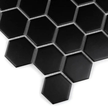 Mozaic Hexagon Black 51 28,2×27,1 www.CasaDeco.ro