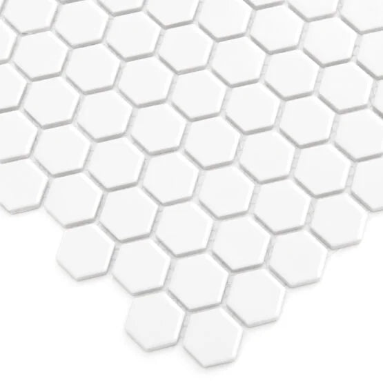 Mozaic Mini Hexagon White 30×26