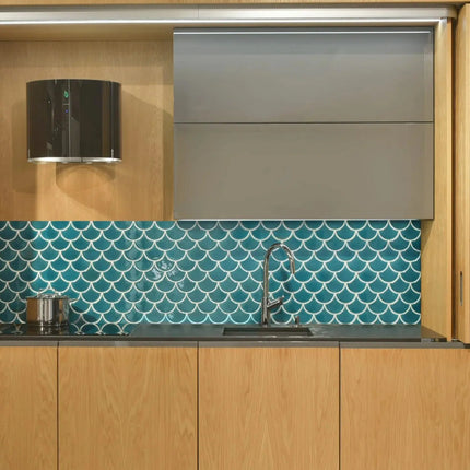Mozaic Mini Fish Scale Bali 88 29,6×30 www.CasaDeco.ro