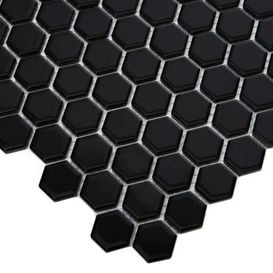 Mozaic Mini Hexagon Black 30×26