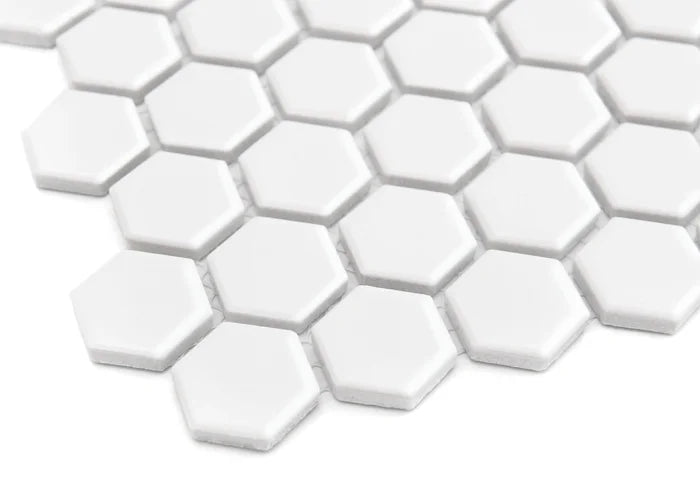 Mozaic Mini Hexagon White 30×26