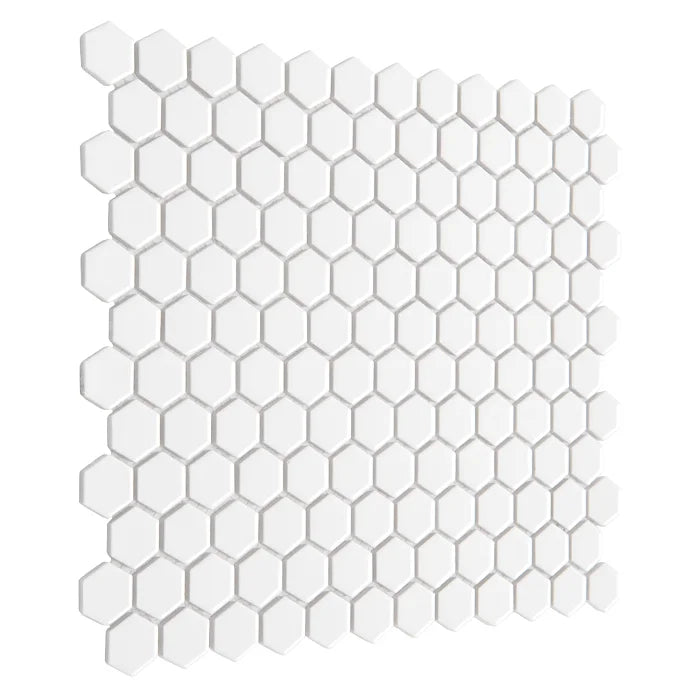 Mozaic Mini Hexagon White 30×26