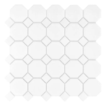 Mozaic Mini Octagon White 55 29,5×29,5
