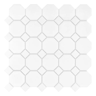 Mozaic Mini Octagon White 55 29,5×29,5